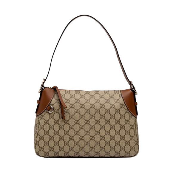 Gucci Handbags - Gucci GG Emblem Supreme Canvas Shoulder Bag NWT